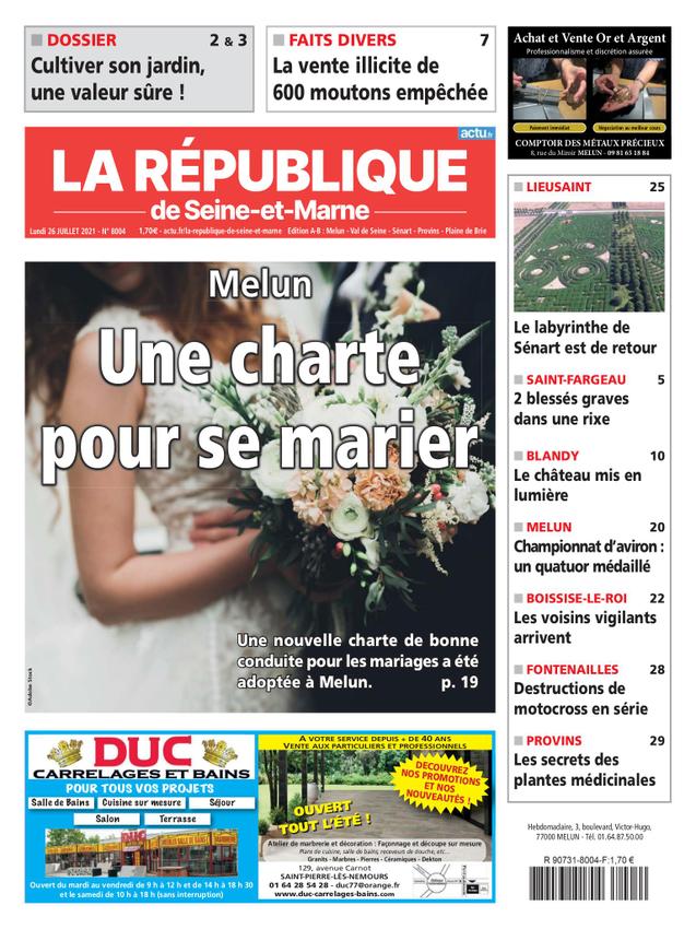 La République de SeineetMarne articles et archives La République de SeineetMarne articles et archives